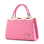 Women’s Crossbody Shoulder Bag with Bow – Elegant PU Leather Handbag, Portable, Single Shoulder & Party Purse