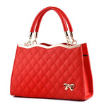 Women’s Crossbody Shoulder Bag with Bow – Elegant PU Leather Handbag, Portable, Single Shoulder & Party Purse