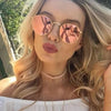Women Retro Round Sunglasses – Vintage Metal Frame Shades, UV Protection Stylish Eyewear for Everyday Fashion