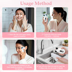 Facial Beauty Tools & EMS Device – Microcurrent Face Lift Tool, Anti-Aging Skin Tightening & LED Beauty Massager