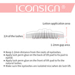 ICONSIGN Lash Lift Kit – Eyelash Perming & Curling Set with Lotion, Pads & Tools | Long-Lasting Eyelash Enhancer