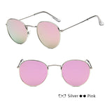 Women Retro Round Sunglasses – Vintage Metal Frame Shades, UV Protection Stylish Eyewear for Everyday Fashion