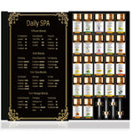 Fashion Natural Essential Oil Spa Set – 22-Piece Aromatherapy Kit with Droppers & Gift Box for Relaxation & Wellness