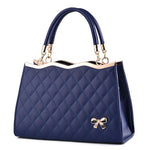 Women’s Crossbody Shoulder Bag with Bow – Elegant PU Leather Handbag, Portable, Single Shoulder & Party Purse