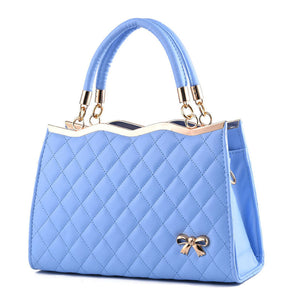 Women’s Crossbody Shoulder Bag with Bow – Elegant PU Leather Handbag, Portable, Single Shoulder & Party Purse