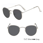 Women Retro Round Sunglasses – Vintage Metal Frame Shades, UV Protection Stylish Eyewear for Everyday Fashion