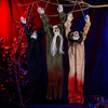Halloween Hanging Ghost Decoration – Spooky Haunted House Prop for Secret Rooms & Parties – Scary Cloth Ornament